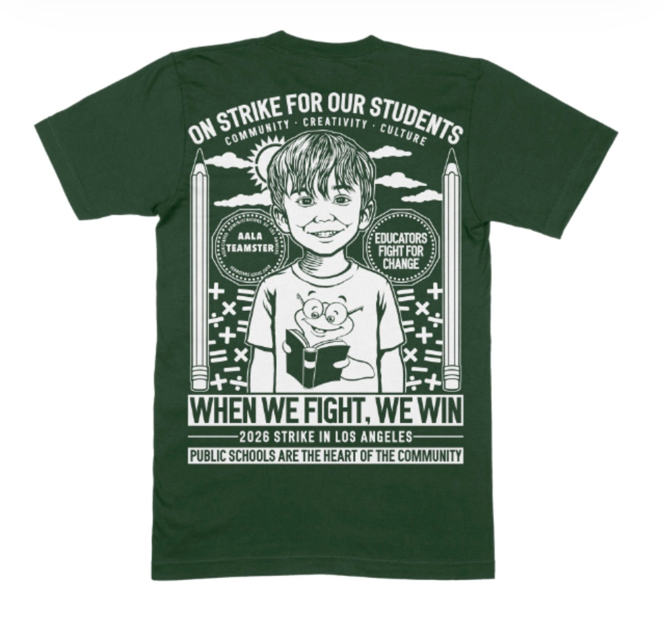 Educator on Strike Shirt - Treat the Youth Right - AALA