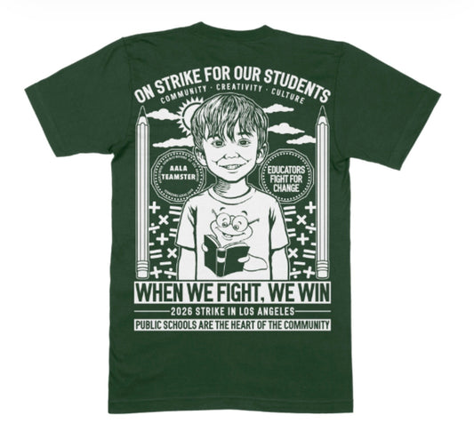 Educator on Strike Shirt - Treat the Youth Right - AALA